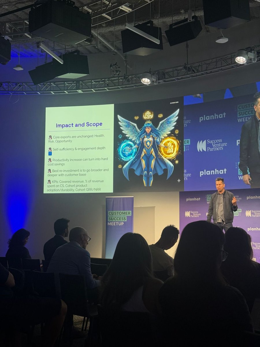 Treat onboarding like a quota-carrying program.

🌆 Day 1 at Customer Success Meetup in NYC had our team on the ground, and Customer Success was the throughline in every room.

A stand-out theme from the onboarding talks: in usage-based, multi-product worlds, the first 30 days