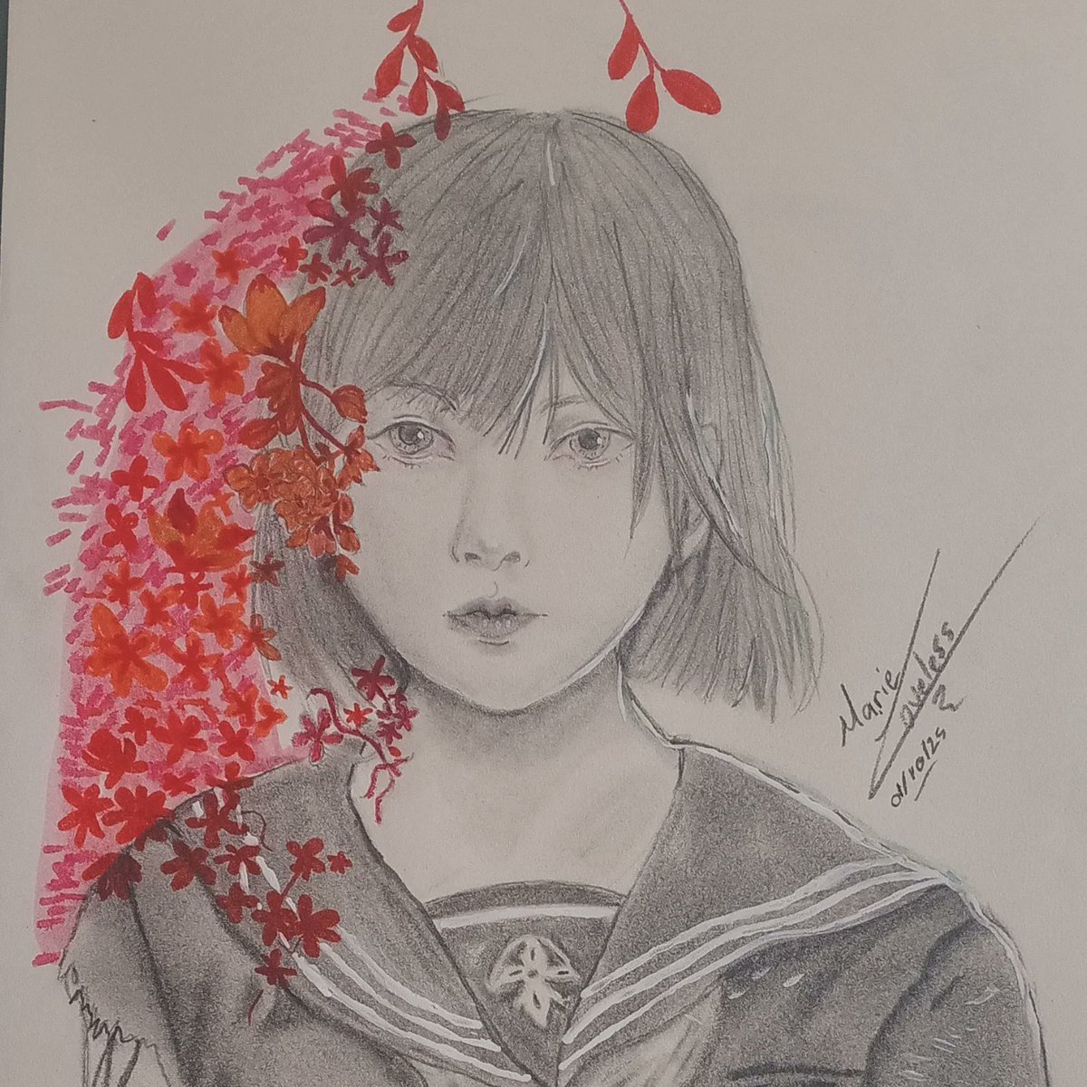 MarieLoveless5's tweet photo. Empezamos con el reto de dibujo voy hacer personajes de series, películas, juegos y caricaturas con temática de horror y/ó de halloween.
No haré dibujos diarios pero intentaré hacer  lo más pronto posible el dibujo dos
#silenthillf #shimzuhinako
#inktober #drawtoberchallenge https://t.co/mRaU2ZYzJ0
