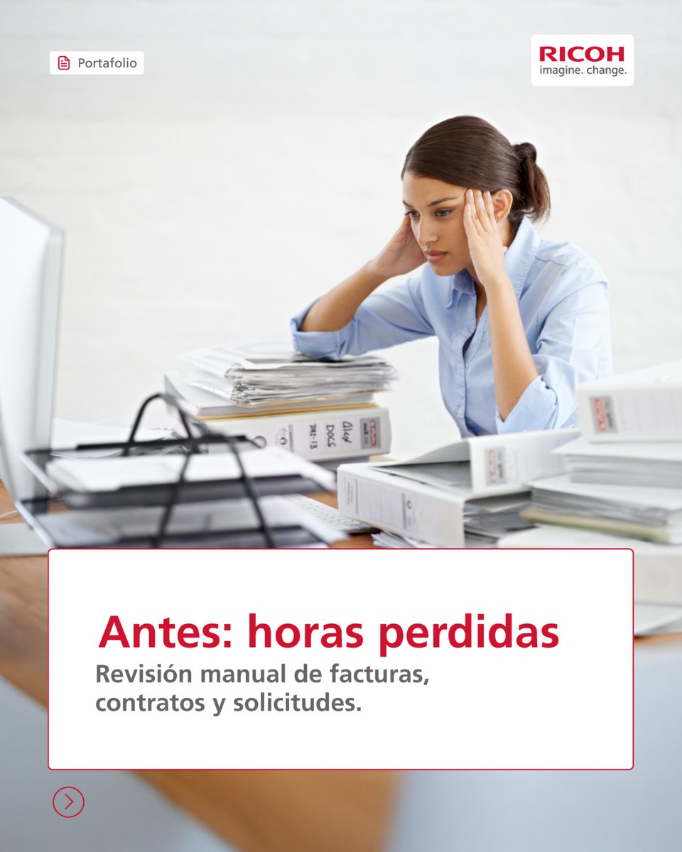 RicohLA's tweet image. 🌎 En muchas empresas de LATAM, el papeleo parece no terminar nunca.
Con Ricoh Smart Flow, esos procesos se digitalizan y fluyen de forma automática.
Conoce más: zurl.co/rpbxf
#RicohLATAM #SmartFlow #automatización #pymes #productividad