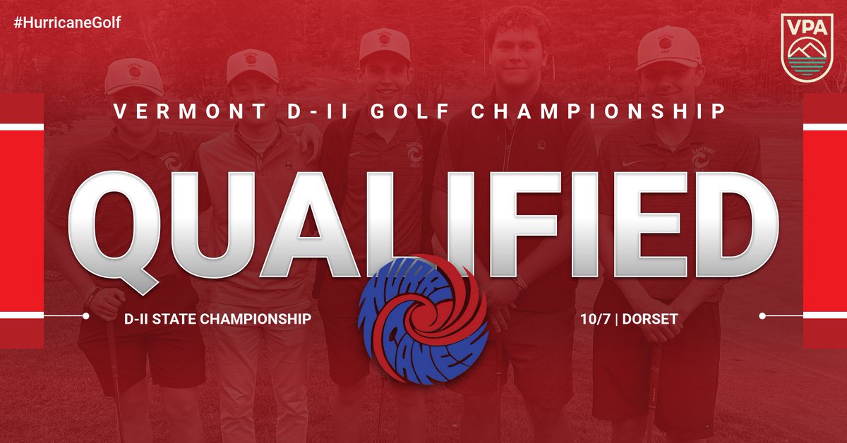 hcaneswirl's tweet photo. by the skin of their teeth!!!  Hartford's golfer gutted out a 1-stroke margin to maintain a top 6 finish yesterday at Champlain to qualify for the D-II state championship next week in Dorset!  Congratulations Canes! https://t.co/aS9leee5ov
