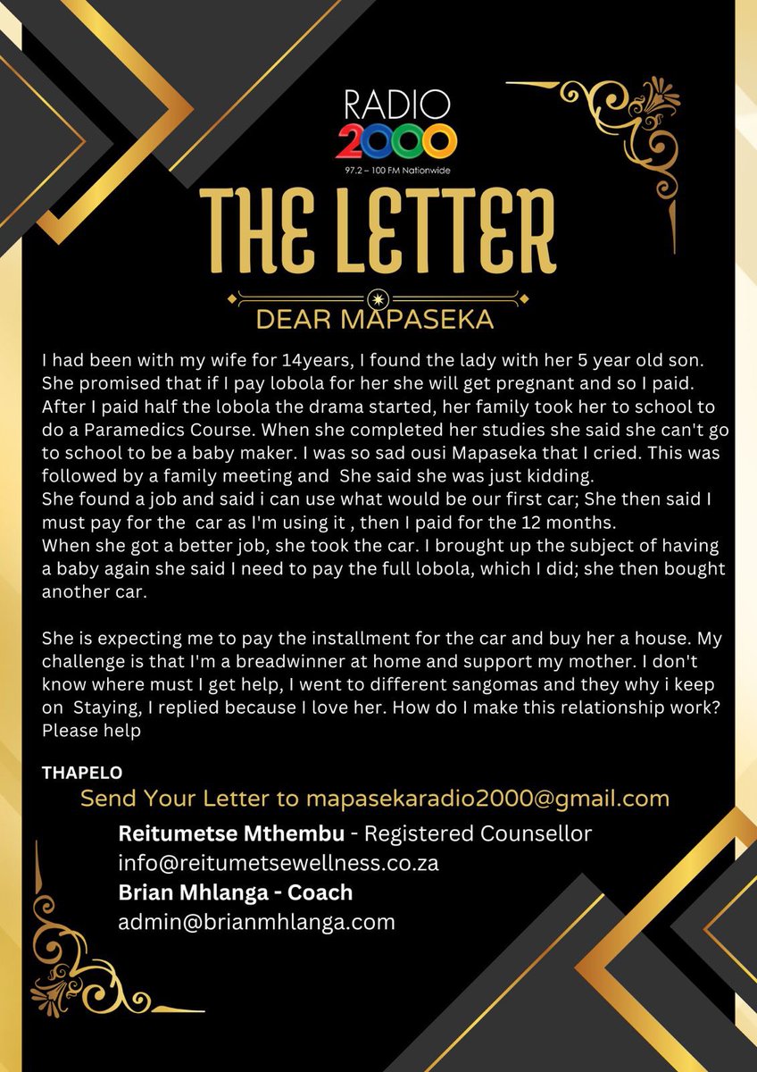 Mapaseka Mokwele tweet media