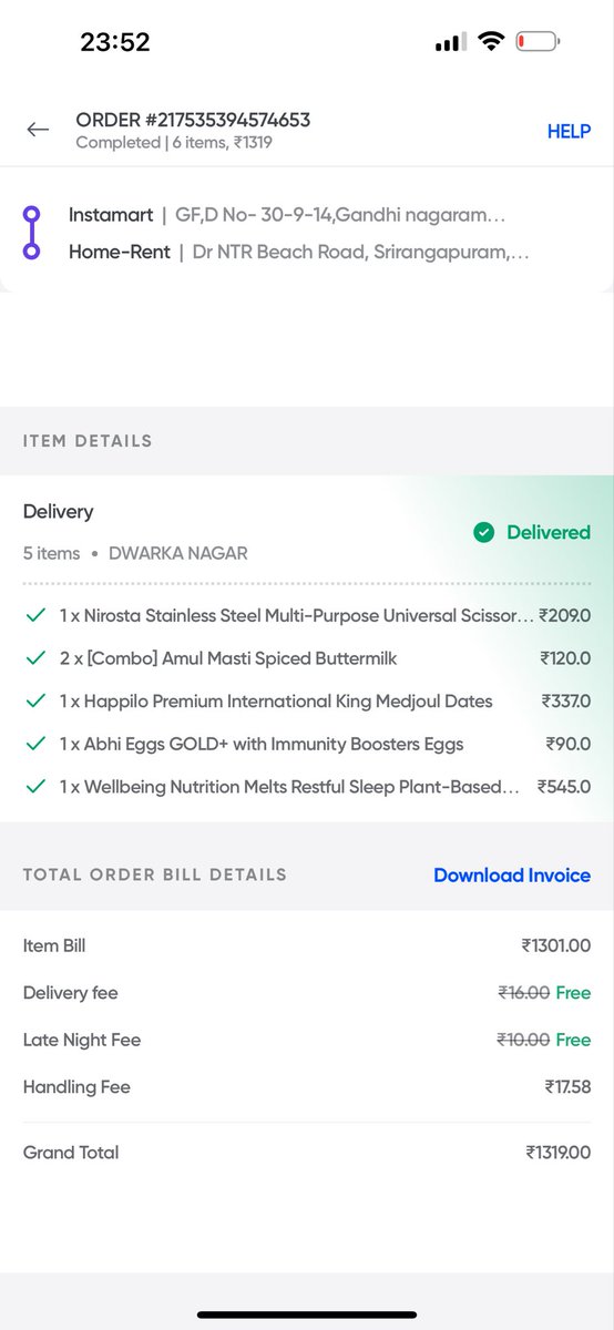 kuppilidivya's tweet photo. @SwiggyCares @WeAreSwiggy @jagograhakjago @SwiggyInstamart delivered me dates that expired in MARCH. My husband ate one, found the taste odd, then we checked the packet, expired months ago 🤢. How can expired stock still be in your facility? Unacceptable @fssaiindia Take action https://t.co/2B437m0J3j