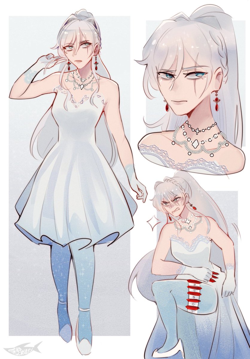 sadscruffy's tweet image. #RWBY #RWBYfanart #weissschnee