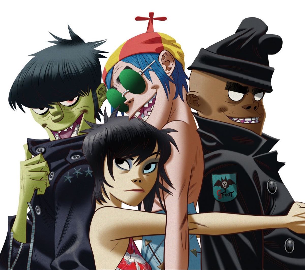 「humanz/phase 4 era of jamie hewlett's ar」|satosugu sweep 2023のイラスト