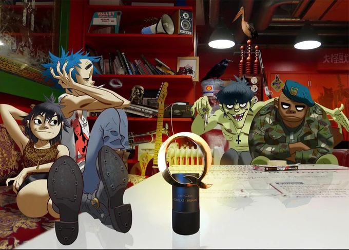 humanz/phase 4 era of jamie hewlett's art is my all time favorite