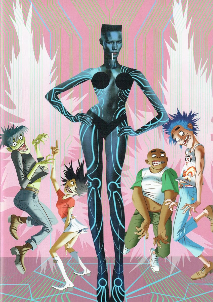 「humanz/phase 4 era of jamie hewlett's ar」|satosugu sweep 2023のイラスト