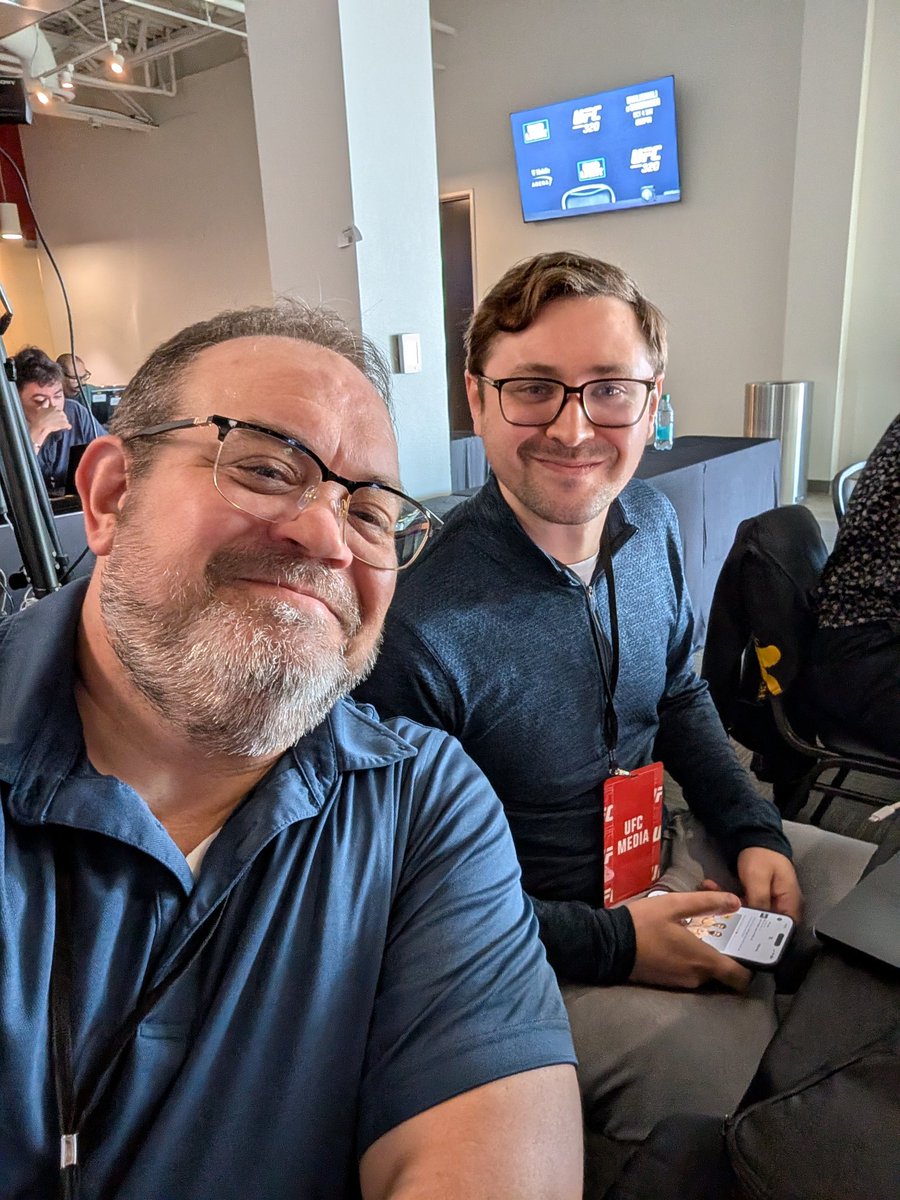 At the UFC Apex with <a href="/MikeBohn/">Mike Bohn</a>  for UFC 320 media day. Catch all the videos on  <a href="/MMAJunkie/">MMA Junkie</a>.com and our YouTube channel. Lots of stuff happening this week. Stay locked to mmajunkie for all the things