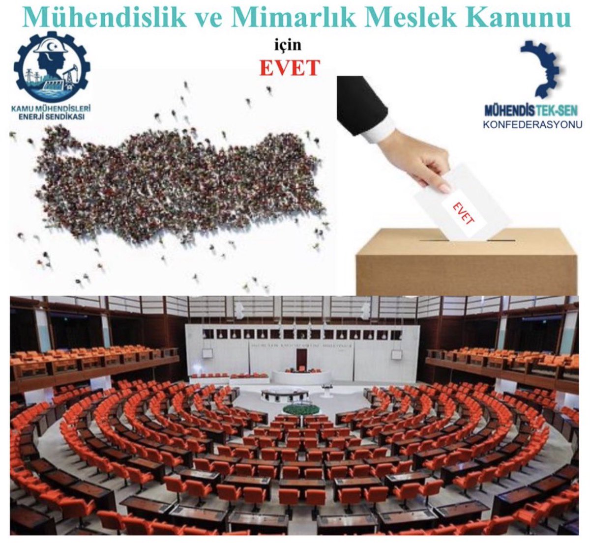 Kamuda çalışan her mühendis bu ülkenin geleceğinin şekillenmesi için büyük emek sarf ediyor.Gelecek hepimizin geleceği bu ortak geleceğe sahip çıkalım
TBMM’ye sesleniyoruz Mühendislik ve Mimarlık Meslek Kanunu acilen çıkarılmalı
#ilkyasamühendisin
<a href="/MuhTekBuro/">Mühendis Tek-Sen Büro</a>
<a href="/MuhTekSen_Konf/">Mühendis Tek-Sen Konfederasyonu</a>