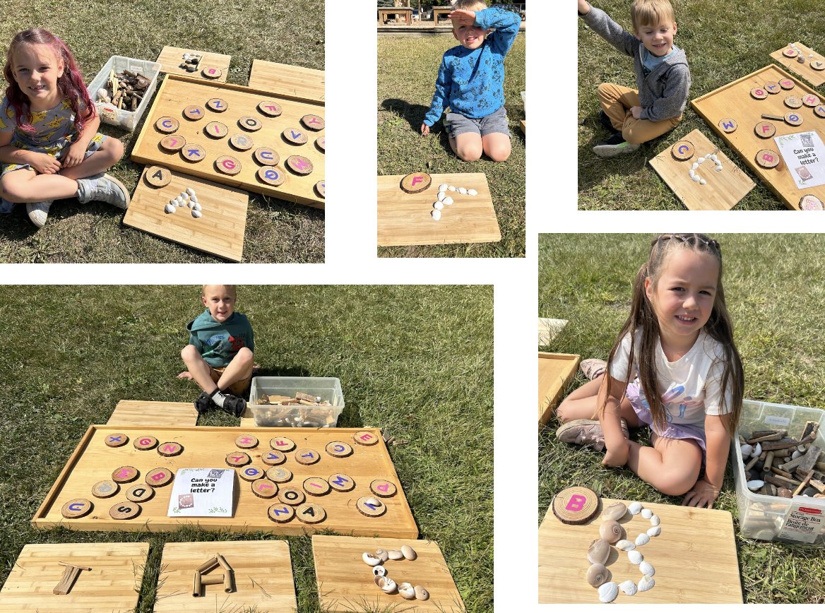 torfeatherston's tweet image. Nature letters! @GlenCairnTVDSB #outdoored