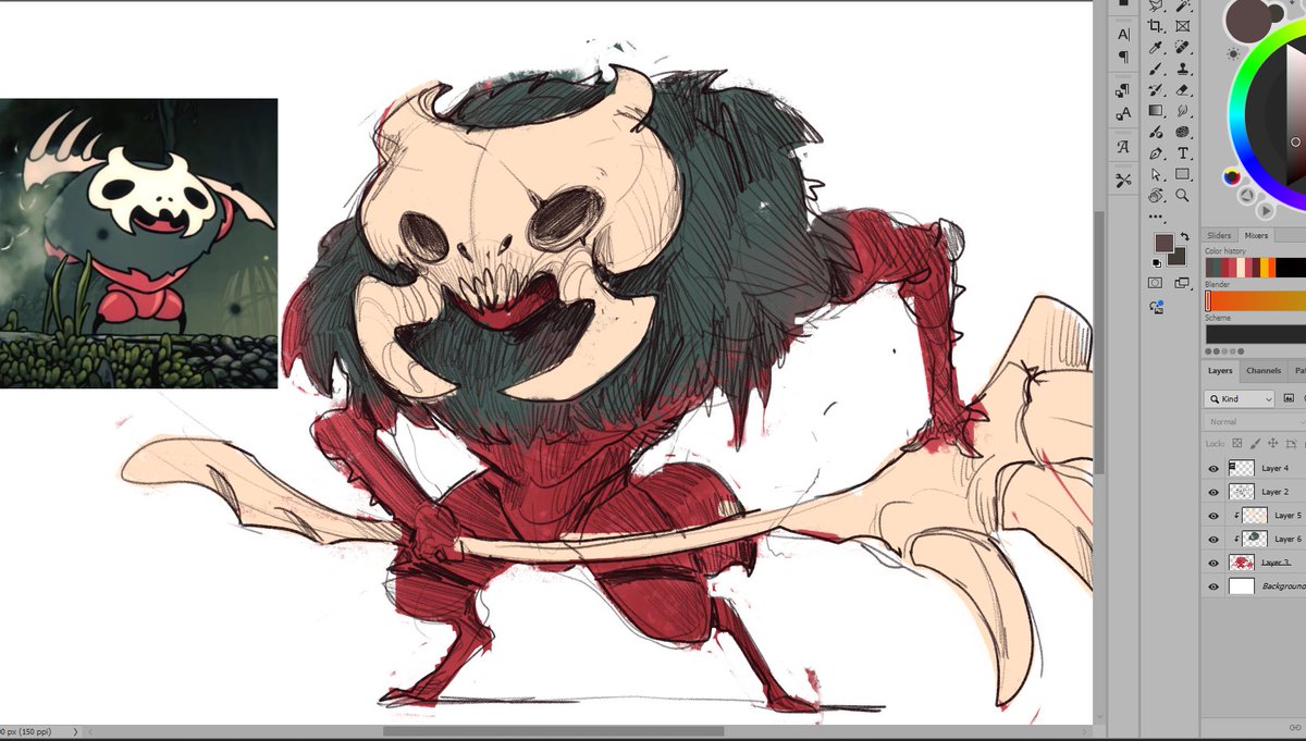 Skarrgard from Silksong - another work in progress