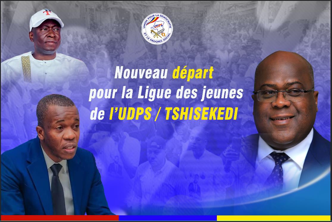 #RDC Retour du Docteur Yves Bunkulu <a href="/BunkuluYves/">Bunkulu Yves</a> à la tête de la Ligue des Jeunes de l'UDPS. 

- Le Docteur Yves Bunkulu Zola est rappelé à la tête de la Ligue des Jeunes de l'UDPS pour renforcer l'unité du parti et mobiliser les jeunes autour de la vision du Président Félix
