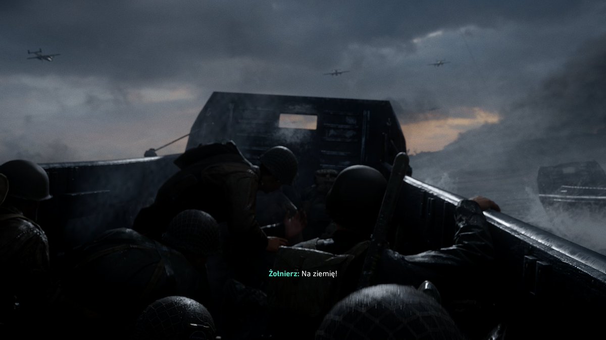 maci3k86's tweet image. Call of Duty WWII zaczyna od ładunku emocjonalnego jakim był Szeregowiec Ryan i lądowanie na plaży Omaha.
Dodatkowo twarze moich przełożonych są jakby znajome(czyżby jacyś aktorzy dali się zeskanować?) 🤔
#CallofDutyWWII #XboxGamePass #GrańskoIoglądańsko