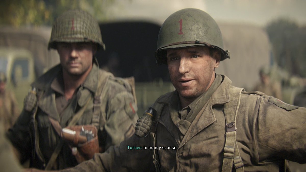 maci3k86's tweet image. Call of Duty WWII zaczyna od ładunku emocjonalnego jakim był Szeregowiec Ryan i lądowanie na plaży Omaha.
Dodatkowo twarze moich przełożonych są jakby znajome(czyżby jacyś aktorzy dali się zeskanować?) 🤔
#CallofDutyWWII #XboxGamePass #GrańskoIoglądańsko