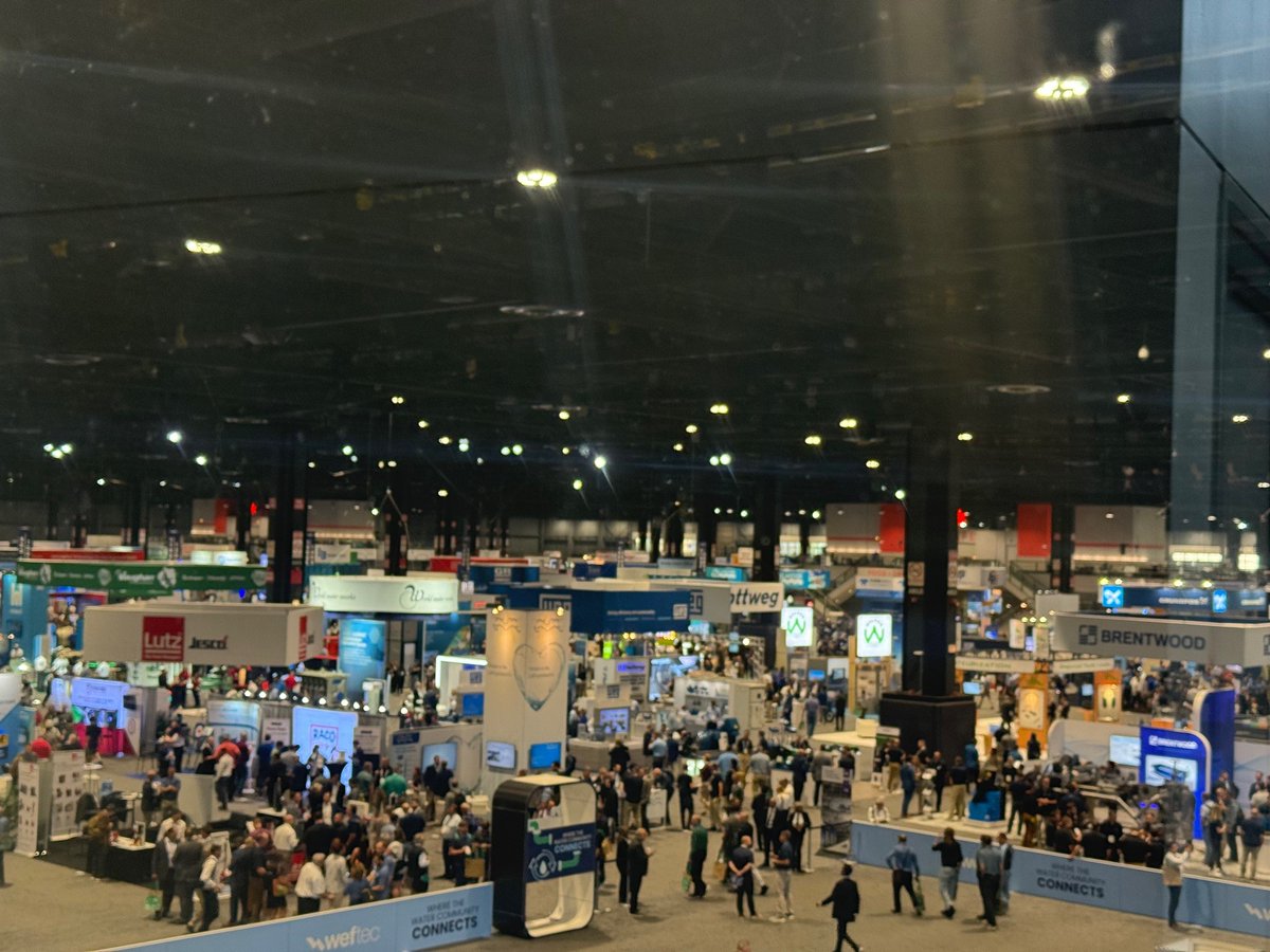FosterMarketing's tweet image. Chicago is the perfect backdrop to host WEFTEC 2025! The Water Environment Federation's Technical Exhibition and Conference is the largest water quality exhibition in North America. #Tradeshowexperts #FosterMarkting @WEFTEC2025