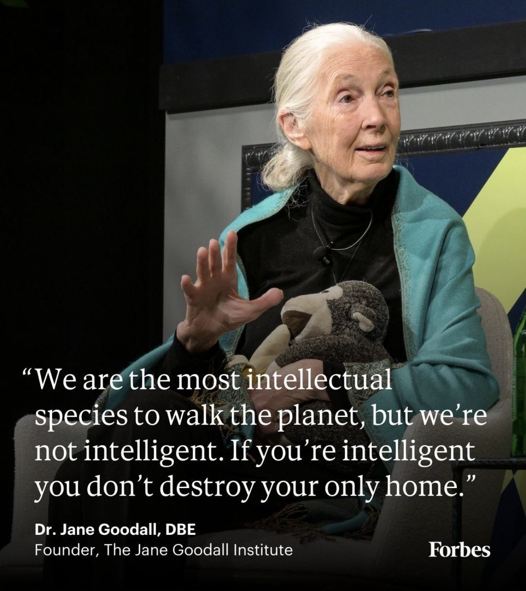 With deep sadness, we mark the passing of Dr Jane Goodall, a trailblazer whose empathy and rigorous science forever reshaped how we understand and relate to our fellow creatures. 🌿🕊️

Her life reminds us that hope and compassion are not naive, they are essential tools for change