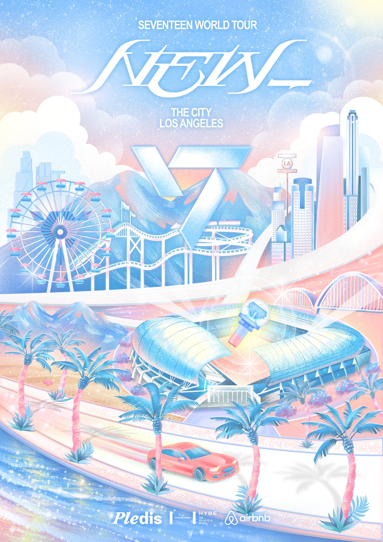 SEVENTEEN THESAEM ポスター SEVENTEEN THESAEM ポスター SEVENTEEN X THE SAEM LIMITED