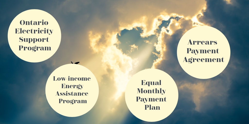 CWhydro's tweet image. Looking for a little light in the darkness? 

There are financial programs that can help with your electricity bills. #financialassistance