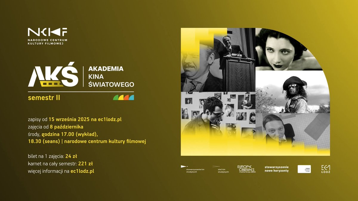 In just one week, we kick off the second semester of the World Cinema Academy at the National Centre for Film Culture. There will be 13 meetings, 13 lectures, and 13 screenings featuring films by Lubitsch, Hawks, Welles, Herz, Antonioni, Teshigahara, Rocha, and others.