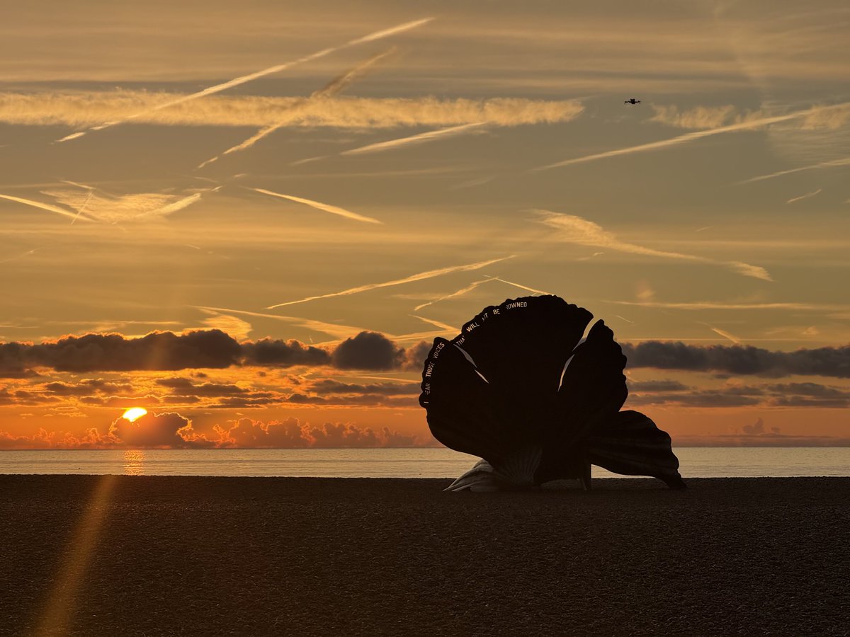 Stay with us and wake up this, epic sunrise today.