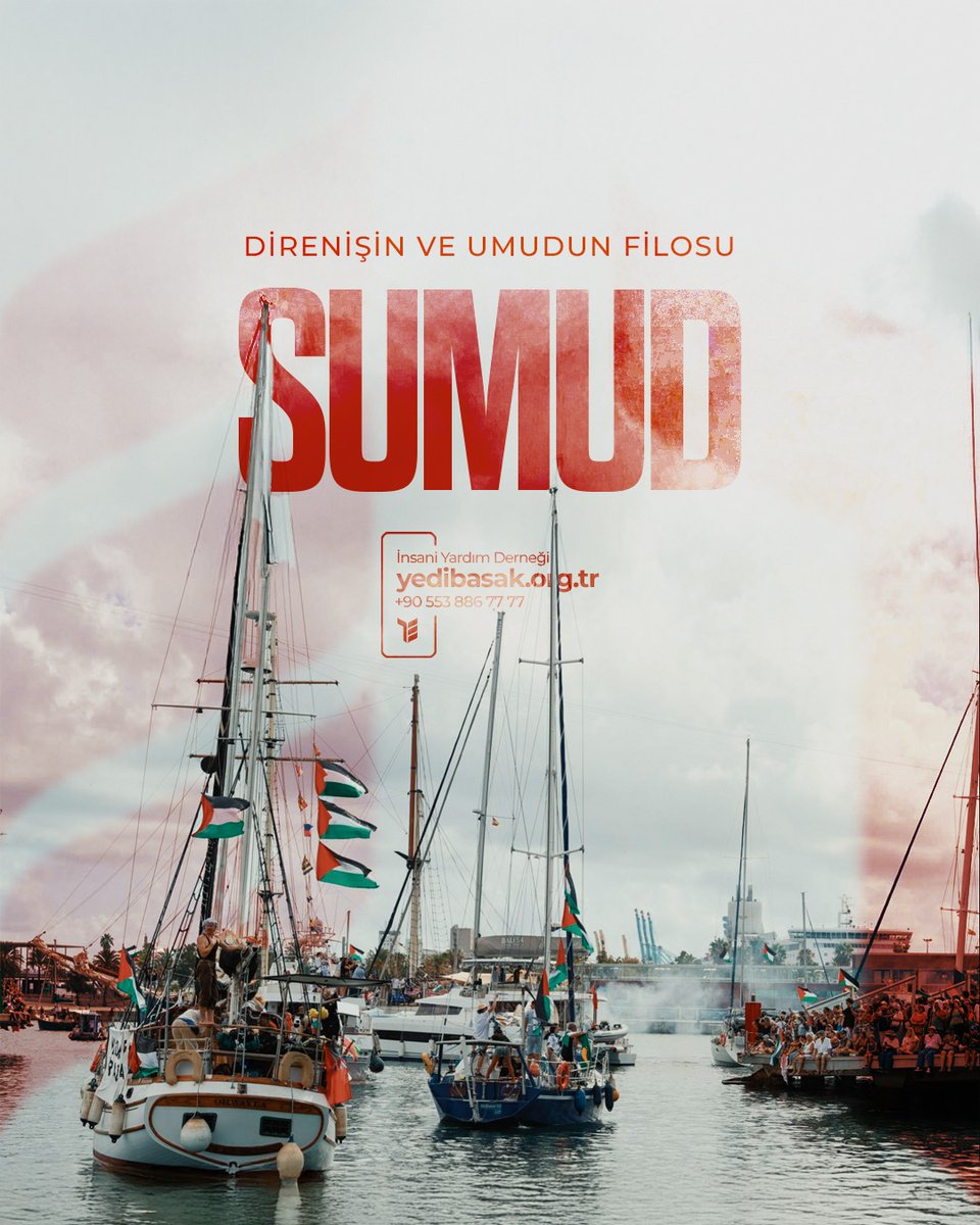 Sumud sadece yardım değil; Gazze’nin dünyaya haykırdığı bir ses, bir direniş sembolü olacak. Gazze’de insanlar diyor ki: “Biz buradayız, hâlâ direniyoruz.”

#SumudForGaza #SumuduKoruyun