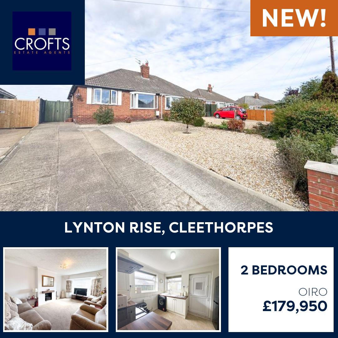Crofts Estate Agents Limited (@croftsproperty) on Twitter photo LYNTON RISE, CLEETHORPES
OIRO Β£179,950
Call Crofts Cleethorpes today to arrange to viewing!
π 01472 200666
π§ info@croftsestateagents.co.uk
#croftsestateagents #crofts #croftscleethorpes #croftsimmingham #croftslouth #croftslettings... LYNTON RISE, CLEETHORPES
OIRO Β£179,950
Call Crofts Cleethorpes today to arrange to viewing!
π 01472 200666
π§ info@croftsestateagents.co.uk
#croftsestateagents #crofts #croftscleethorpes #croftsimmingham #croftslouth #croftslettings...