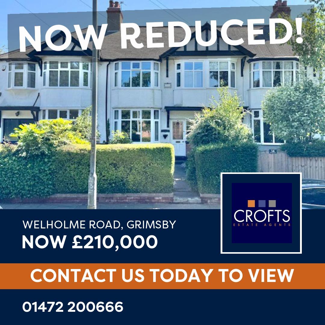 Crofts Estate Agents Limited (@croftsproperty) on Twitter photo WELHOLME ROAD, GRIMSBY - REDUCED
OIRO Β£210,000
Call Crofts Cleethorpes today to arrange to viewing!
π 01472 200666
π§ info@croftsestateagents.co.uk
#croftsestateagents #crofts #croftscleethorpes #croftsimmingham #croftslouth #croftslettings... WELHOLME ROAD, GRIMSBY - REDUCED
OIRO Β£210,000
Call Crofts Cleethorpes today to arrange to viewing!
π 01472 200666
π§ info@croftsestateagents.co.uk
#croftsestateagents #crofts #croftscleethorpes #croftsimmingham #croftslouth #croftslettings...