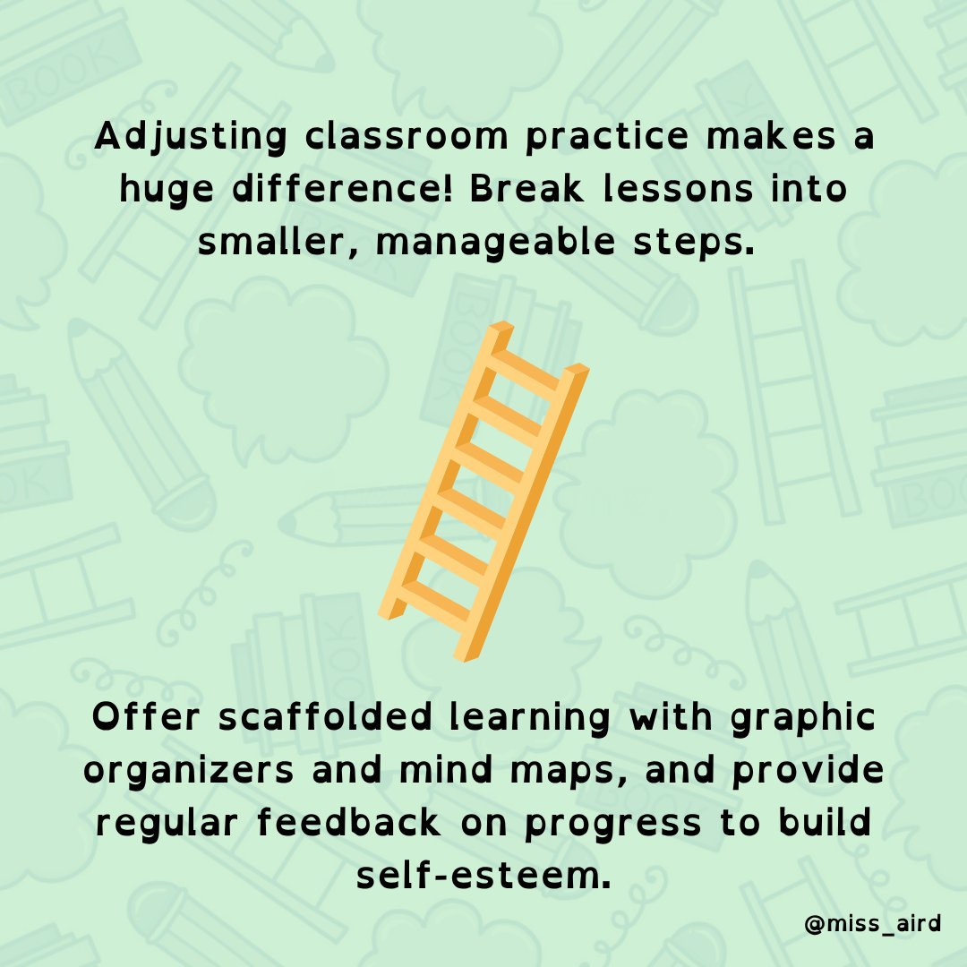 miss_aird's tweet photo. This week is #dyslexiaawarenessweek  in Scotland. There are many strategies that educators can embrace to support all pupils, including those with Dyslexia.

What strategies are people using to support their pupils?

@DyslexiaScotlan  @MadeByDyslexia https://t.co/UmILKRuMw1