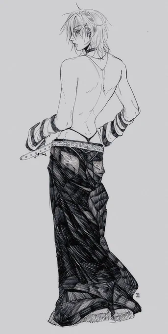 he's so pretty in this outfit #till #ALNST