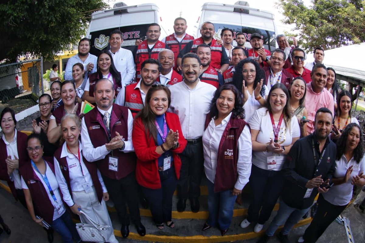 IsssteDurango's tweet image. 📰 #COMUNICADO
Reconoce Martí Batres labor de trabajadoras y trabajadores del ISSSTE.
🔗goo.su/k6aY