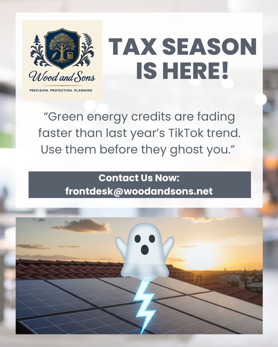 woodandsonsaat's tweet image. 📢 We’re live on X!

Welcome to Wood &amp;amp; Sons Accounting &amp;amp; Tax, where small businesses and families get the expert support they deserve. 🥳

Follow us for tax tips, updates &amp;amp; insights to keep your finances on track.

Let’s grow together! 🙌

#WoodAndSonsTax #AccountingMadeSimple