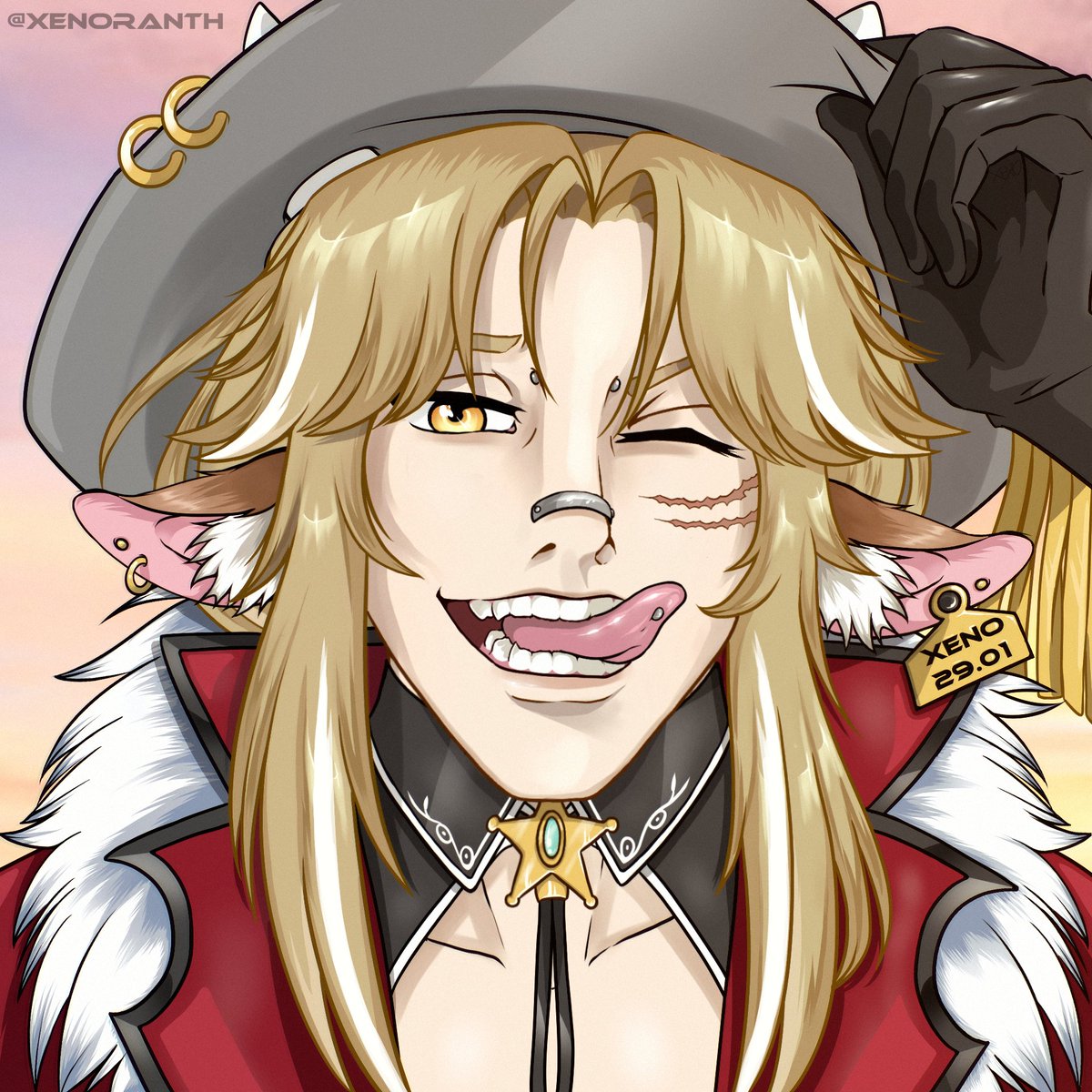 I don't post often on here, but if you enjoy Cowboys, wolf men &amp; thighs, give my Alt streamer account a follow! 👏
<a href="/XenoranthVA/">Xenoranth (Model in WIP)</a> 
x.com/XenoranthVA