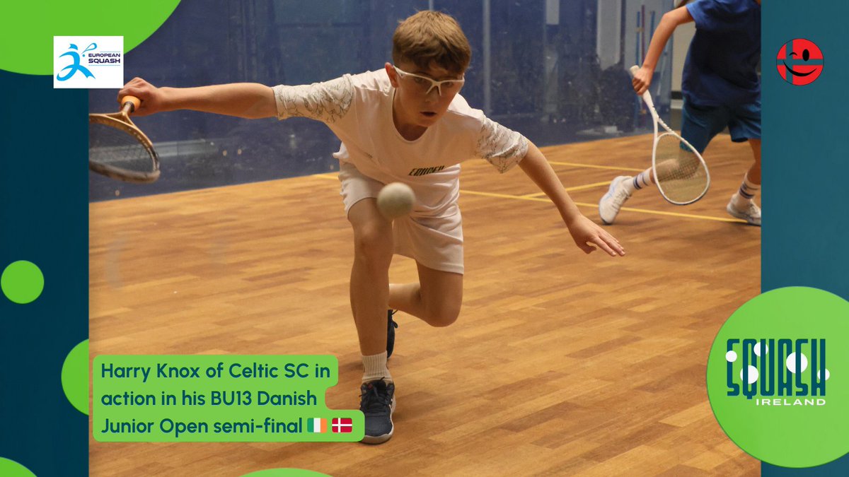 An excellent 🥉 place finish for the <a href="/CelticSquash/">Celtic Squash</a>  player in Copenhagen 🇮🇪 #squash #ireland #irishsport #stepintosquash <a href="/EuropeanSquash/">European Squash Federation</a>