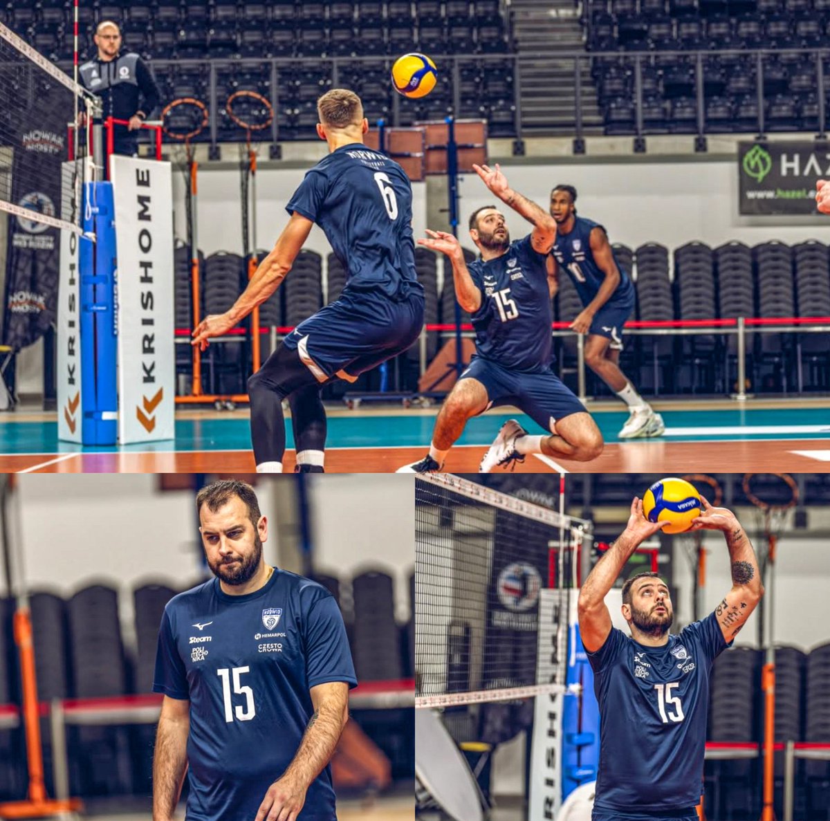 🌟🇦🇷 Luciano de Cecco debutó en el KS Norwid Częstochowa. A los 37 años, está viviendo su primera aventura en Polonia. Leyenda.