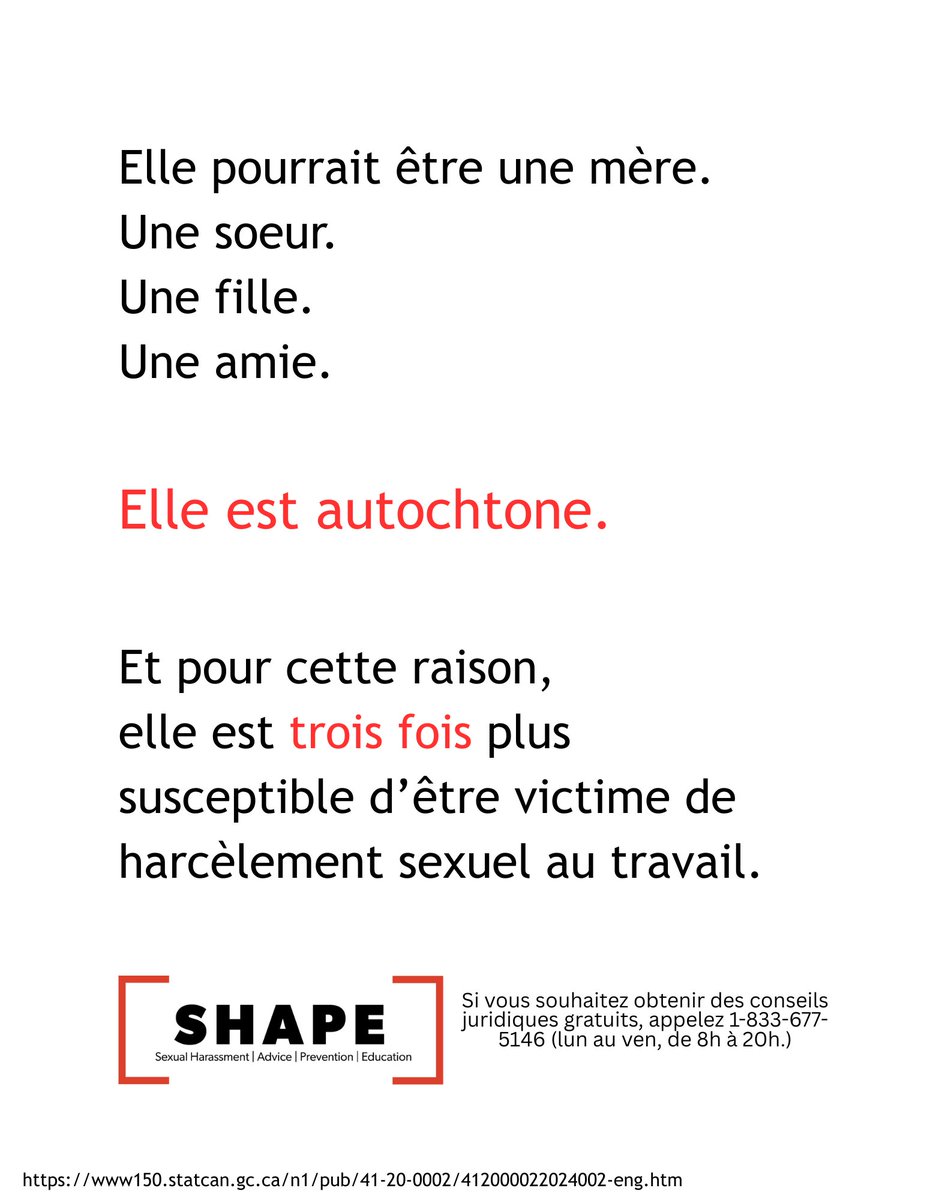 As voiced by #TruthReconciliationCommissioner, #ChiefLittlechild: "The past cannot be changed, but the #futureis in our hands to #shape."

#IndigenousRights #ResidentialSchools #IndigenousPeople
#SHAPEYourWorkplace #SHIWproject #DOJ