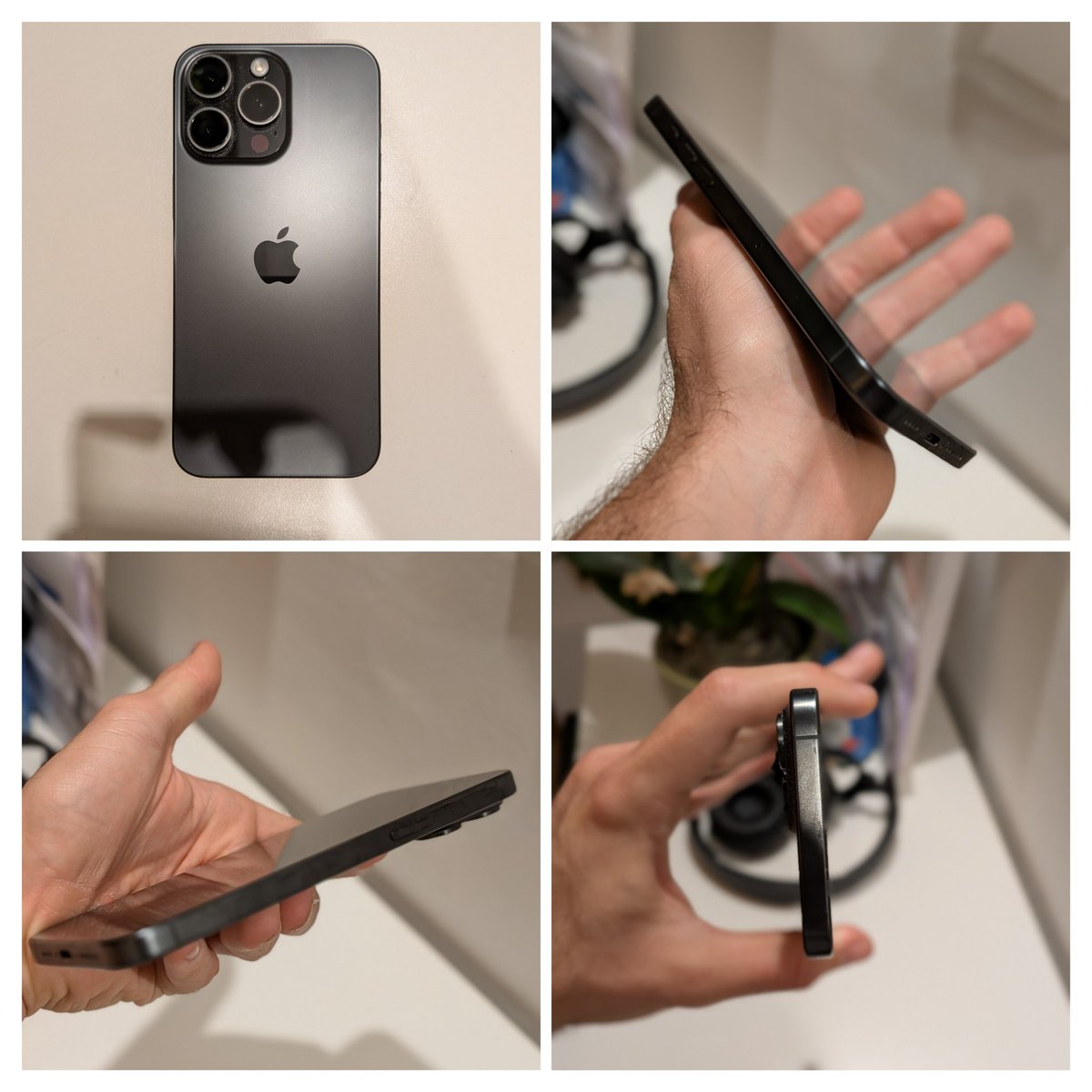 Te koop: Iphone 15 pro nax
- 256gb geheugen 
- 1,5 jaar garantie
- Zeer goede staat
- 1 klein krasje, niet merkbaar tijdens gebruik

DM voor meer info :)