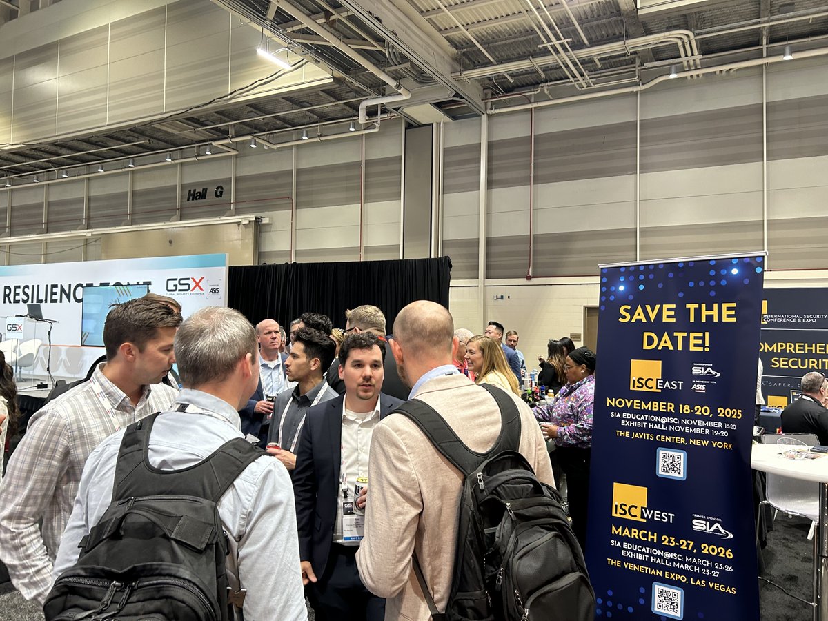 ISCEvents's tweet image. Looks like you are just as excited for #ISCEast as we are. 🤩 Thanks to everyone who stopped by yesterday's happy hour at #GSX — we'll see you next month in New York City for ISC East!

Register now: isceast25.com/attend