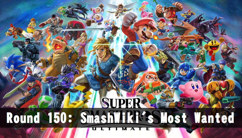 SSBWikiOfficial's tweet photo. The Smash Arena has reached its 150th round in the Discord server! To celebrate, we asked our members who they wanted to see in Smash as a playable character, and starting today, you can join our server and vote in daily polls to pick between those characters! https://t.co/xBI6nToCKA