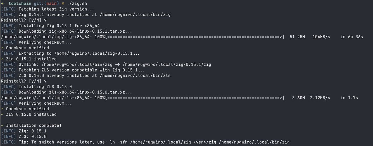 acodechef's tweet image. Had forgotten how painful reinstalling ur toolchain to the exact specs ur muscle memory expects can be. After running a stable environment for such a long time. I've accumulated enough opinions to codify this into repeatable scripts that I will hopefully not have to touch again.