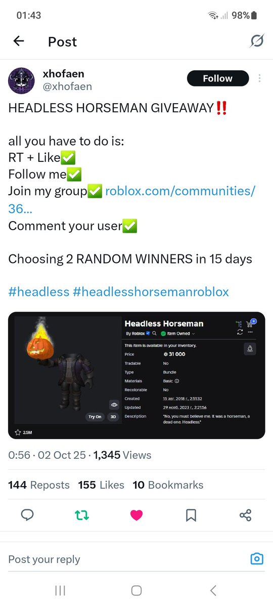 Ryazel6's tweet photo. @xhofaen User: Ryazel67

Done! https://t.co/rMZaM5zDrY