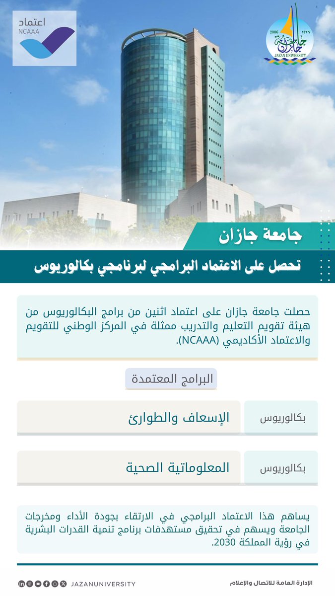 جامعة جازان tweet media