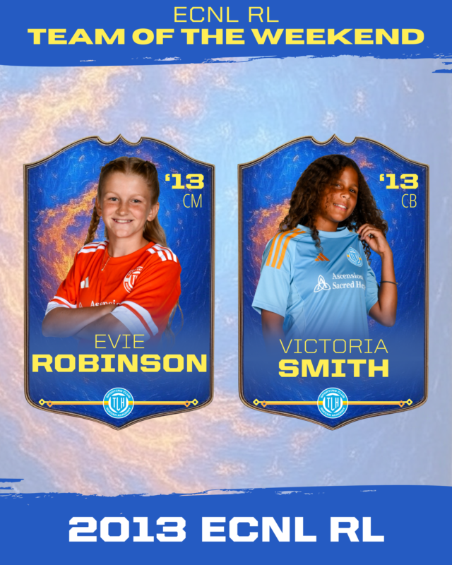 tally_soccer's tweet photo. 🚨 GIRLS ECNL RL TOTW 🚨

The girls teams were back in action This past weekend, hosting Florida Kraze Krush and Orlando City at the FSU Rec Sportsplex! 
These players were selected by their Coaches to be Team of the Weekend.
#TOTW
#FLClubLeagues #SportingTLH
#TallahasseeSoccer https://t.co/SNHDZJGTxN