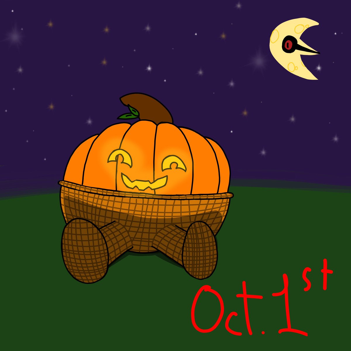 A kinda attempt at “comic” I guess but still it’s Halloween month!