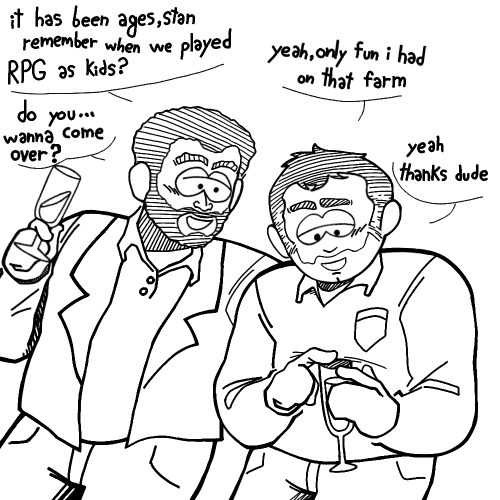 yournewstepdade's tweet photo. I just saw the appeal of #stolkien and am never going back. Little doodle of my boys https://t.co/gWbjX7ekP9