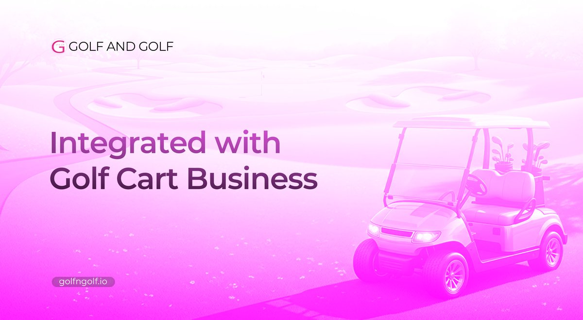 GAG_offical's tweet photo. INTEGRATED WITH
GOLF CART BUSINESS

GFT can be used not only for golf cart purchases, but also for
B2B and B2C transactions. Get a head start on the growing golf
car and golf cart market with exclusive benefits for GFT
community members. https://t.co/jnzzzeRrYF