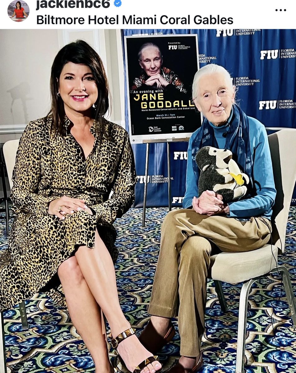 It was an honor to have met you ⁦<a href="/JaneGoodallInst/">Dr. Jane Goodall & the Jane Goodall Institute</a>⁩ RIP