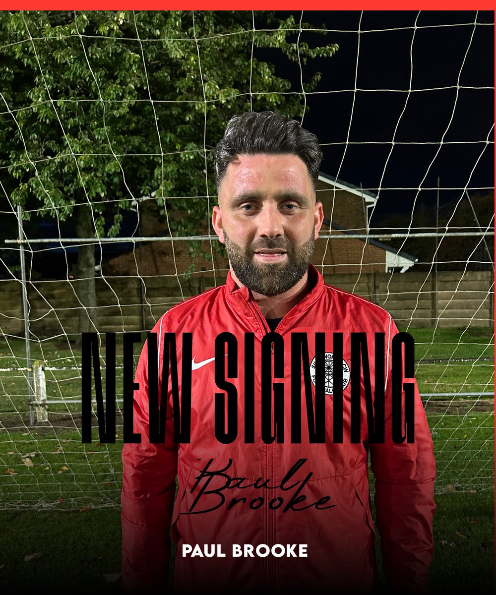 We are delighted to announce the signing of Paul Brooke ✍️

Paul has been in the team for a couple of weeks now and has completely changed our dynamic at the top of the pitch for the better. He’s helped bring our wider players into the game more, and be more effective.