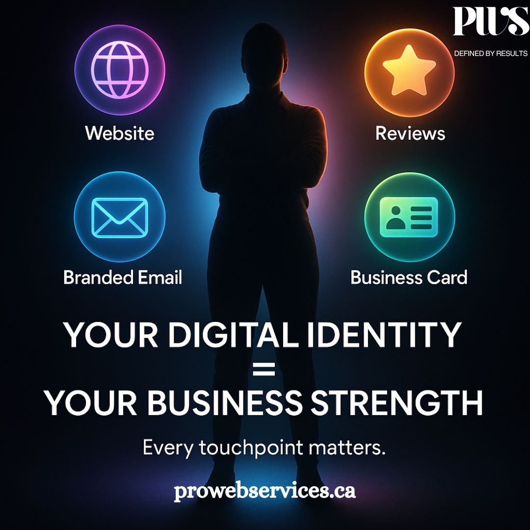 prowebservice's tweet photo. Your digital identity is more than just a website — it’s every touchpoint your customers see. From reviews to branded email, every detail shapes trust and credibility. Make every connection count. 💻✨

#DigitalIdentity #ProWebServices #BusinessStrength #WebDesign https://t.co/n2vgO9W0rp