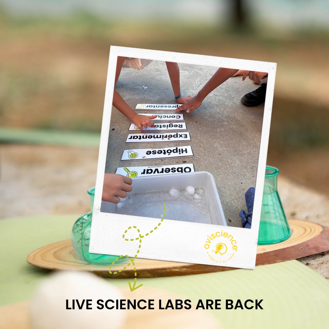 OviScience's tweet photo. 🔬 Back to school with live science labs!
Started the year with the Scientific Method game 👉 Observe, Ask, Experiment, Register, Conclude, Present!
Let’s grow curious minds! 🚀

#ScienceForAll #STEMeducation https://t.co/xhXnFedWte