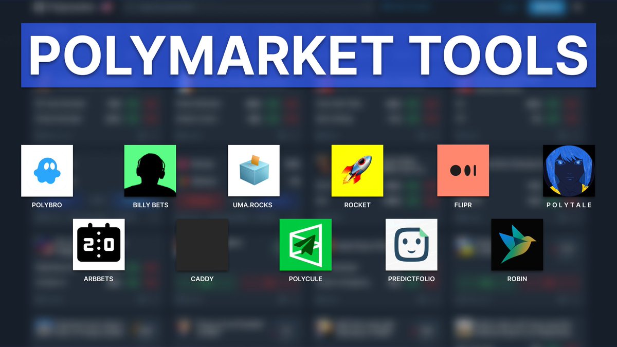 moneyfet1sh's tweet image. Tools for Polymarket
The final part of the collection of tools for trading on @Polymarket
If I missed anything, please let me know in the comments.
@polybroapp
an autonomous trading agent for Polymarket, using deep market analysis and AI to make highly accurate trading…