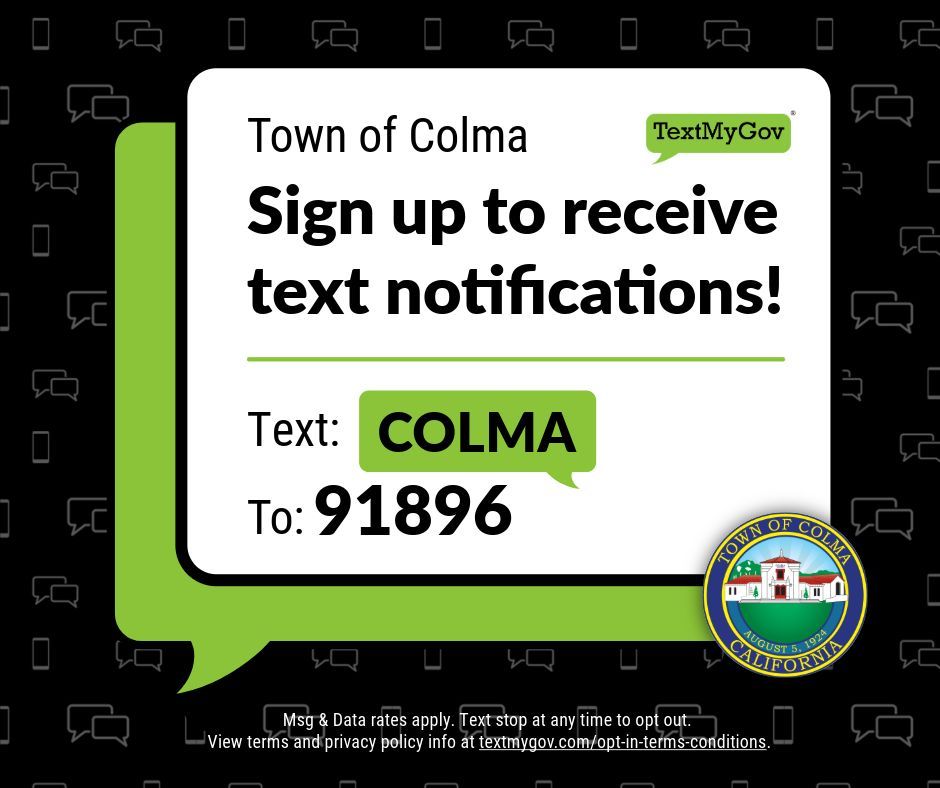 Town of Colma tweet media